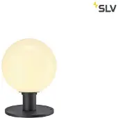 SLV Gloo Pure 27 Lampadaire d'extérieur anthracite avec abat-jour en verre Ø20 cm E27