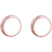 Elli Boucles d'oreilles 'Geo' or rose
