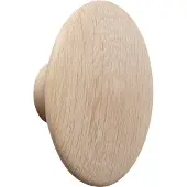 Muuto Dots Wood Lot de Hooks Oak | Ø 9 cm
