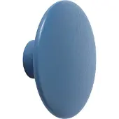 Muuto Dots Wood Lot de Hooks Pale Blue | Ø 9 cm