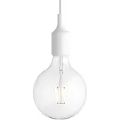 Muuto Suspension , Blanc, Salon / séjour, Plastique, Design