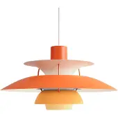 Louis Poulsen Suspension PH 5 teintes d'orange