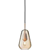 Nuura Suspension , Anoli 1, dimmable, Or / laiton, Salon / séjour, Verre, Design