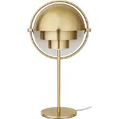 Gubi Lampe de Table , Multi-Lite, Or / laiton, Salon / séjour, Métal, Design