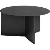 HAY Slit Table Round Ø 65 cm x H 35.5 cm | Black