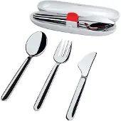 Alessi SA04S3G Couvert et ensemble de couteaux