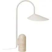 Ferm Living Lampe de Table , Arum, Beige, Salon / séjour, Marbre, Design