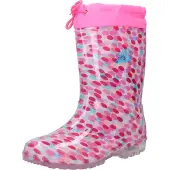Lico Bottes en caoutchouc 'Power Blinky' turquoise / rose / magenta