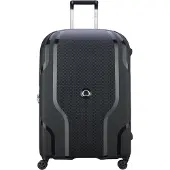 Delsey Clavel Valise à 4 Roulettes 76 cm Noir