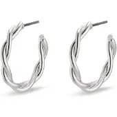 Pilgrim Boucles d'oreilles 'Naja' argent