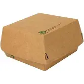 Papstar 87240 Récipient alimentaire jetable Carton, Contenant à usage unique, Marron