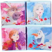Disney Frozen Reine des Neiges - Lot de 4 Cubes de Rangement Enfant Olaf Elsa - Casiers