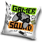 Tinisu Gamer Kissenbezug: Kissen - 40cm x 40cm