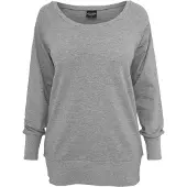 Urban Classics Sweat-shirt de - Sweat col rond large - S - 3XL - pour Femme - anthracite - Taille XXL