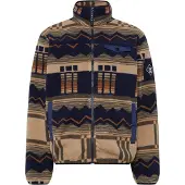 Iriedaily Veste en polaire 'Insaneia' marine / marron / kaki