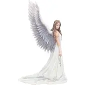 Nemesis Now Anne Stokes Spirit Guide Figure 24 Cm Blanc