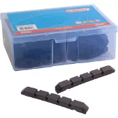 Elvedes V-type 72 Mm Rim Brake Pads 25 Pairs Noir