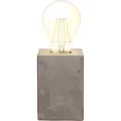 Eglo 49812 PRESTWICK E27 Lampe de table 90x90mm Gris