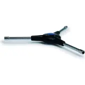 Park Tool Sw-15 3-way Internal Nipple Key Spoke Wrench Noir 3.2/5/5.5 mm