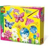 SES Creative Moulez Peignez Et Décorez Des Papillons Avec Des Paillettes
