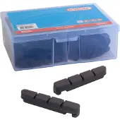 Elvedes Shimano 55 Mm Rim Brake Pads 25 Pairs Noir