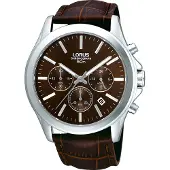 Lorus Montre à affichage analogique pueblo / moka / argent