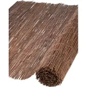 Nature Paravent de jardin Saule 1 x 5 m 5 mm d'épaisseur