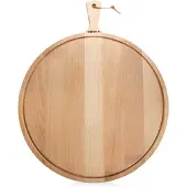 Boska Amigo planche de service ronde 358123, 50 cm bois de hêtre