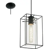 Eglo Lampe à suspension Loncino noir
