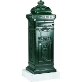 Ks Verlichting Mailbox Colombus B1B 2-deurs colonne - vert