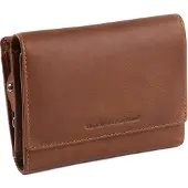 The Chesterfield Brand porte-monnaie Nadia Flap Wallet Cognac brun