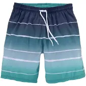 Bench Boardshorts bleu marine / turquoise / bleu-gris / blanc