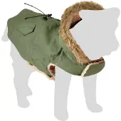 Flamingo Manteau d'hiver Lennox, couleur verte, dimensions : 45 cm