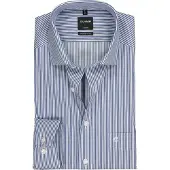 Olymp Chemise 'Luxor' bleu marine / blanc