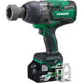 HiKOKI Boulonneuse choc MultiVolt - 1100Nm 36 et 18V 2.5 et 5Ah - Brushless carré 3/4" IP56 HitCase