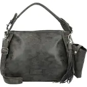 Fritzi aus Preußen sac à épaule sac à épaule bandoulière Vintag Fritzi Hobo 2 Black Idol noir