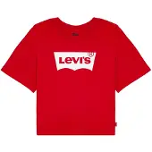 Levi's T-shirt enfant LIGHT BRIGHT CROPPED TEE filles - Rouge - 12 ans