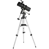 Bresser - 14012 - Télescope à miroir Pluto 114/500 EQ3 avec adaptateur pour smartphone et filtre solaire