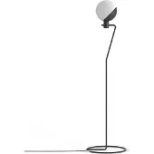 Grupa Products Lampadaire , Baluna, dimmable, Noir, Salon / séjour, Métal, Design