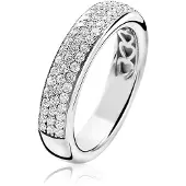 Zinzi Bague en argent avec zircone