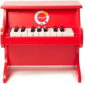 Janod Confetti Red Piano Rouge