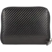 Bugatti porte-monnaie Comet Wallet With Zip Black noir