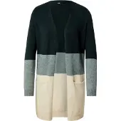ONLY Cardigan 'Queen' beige / sapin / vert pastel