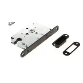 Intersteel Cylindre de carter de serrure Domus aimant noir arrondi