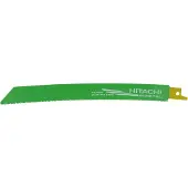 HiKOKI 752044 Lame de scie droite 200 mm RCM40B INOX 3 pièces