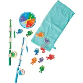Melissa & Doug Jeu de pêche et compte en bois