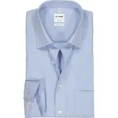Olymp Luxor Comfort Fit Chemise bleu, Unicolore