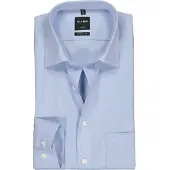 Olymp Chemise Luxor Manches Extra Longues Bleu