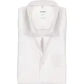 Olymp Chemise Luxor Coupe Confort Blanche Manches Courtes