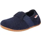 Giesswein Pantoufle 'Weidach' bleu foncé / rouge / blanc